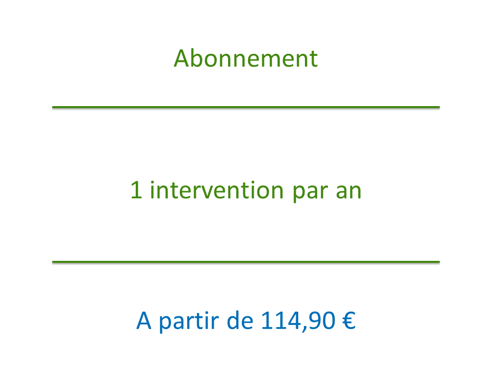 Abonnement annuel 1 nettoyage & fleurissements trimestriels (naturels en jard. multi-espèces)